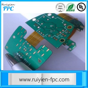 Digital trykt aluminium PCB / PCBA-samling, SMT-behandling af fleksibel FPC