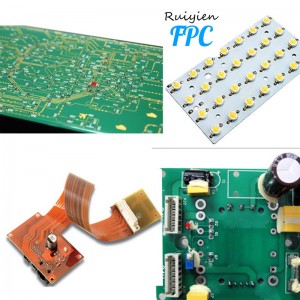 Polyimid kobber fleksibelt pcb Kina polimid materiale fpc